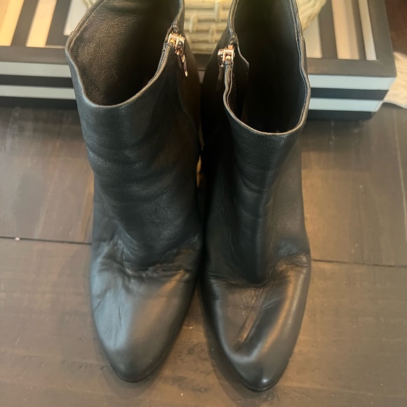 Alexander Wang Gabi Cut out Heel M3 Bootie Black Rose Gold 36 - Picture 9 of 14